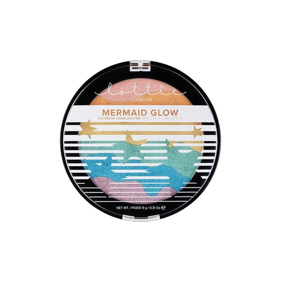 Lottie London Mermaid Glow Rainbow Highlighter - Picture 8 of 9